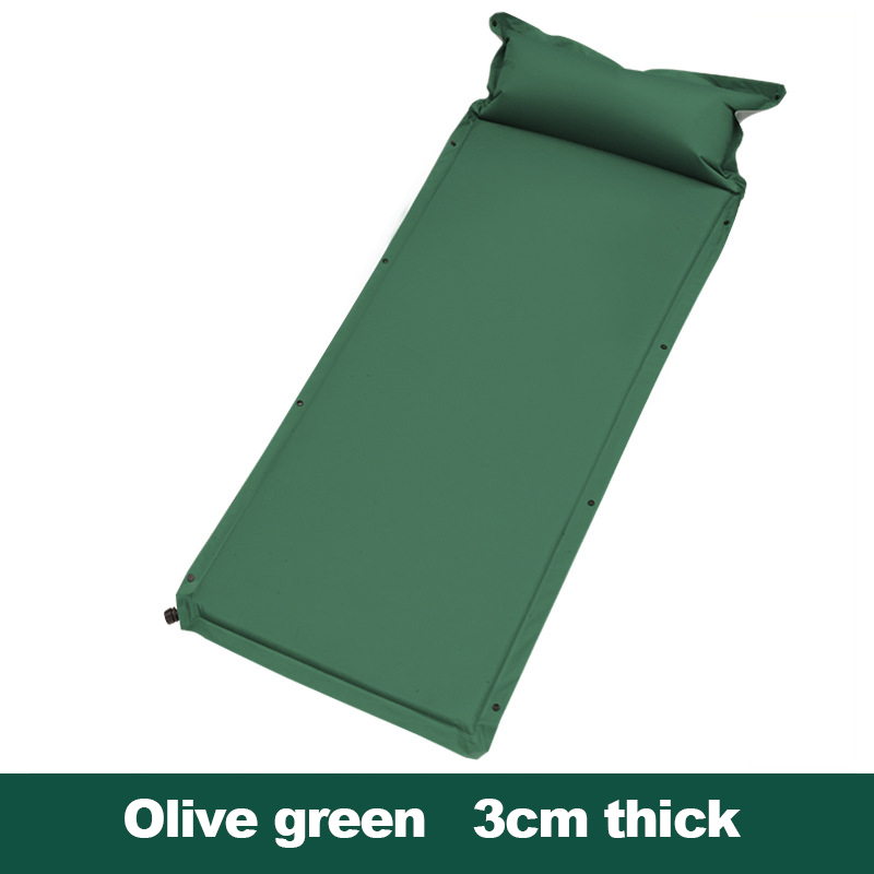 Single Person Use Memory Sleeping Pad Sleeping Mats for Camping, Easy Inflate Deflate