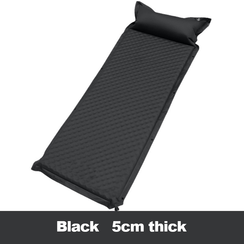 Single Person Use Memory Sleeping Pad Sleeping Mats for Camping, Easy Inflate Deflate