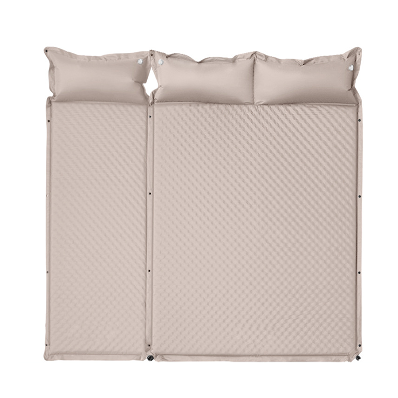 3-Person Air Mattress | Self-Inflating | Built-in Pillow