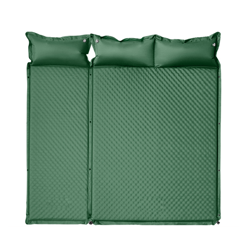 3-Person Air Mattress | Self-Inflating | Built-in Pillow