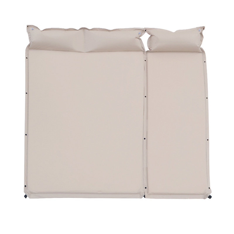 3-Person Air Mattress | Self-Inflating | Built-in Pillow