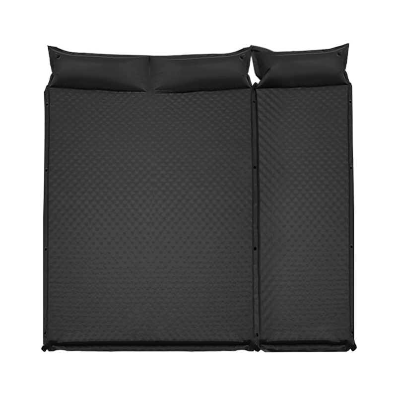 3-Person Air Mattress | Self-Inflating | Built-in Pillow