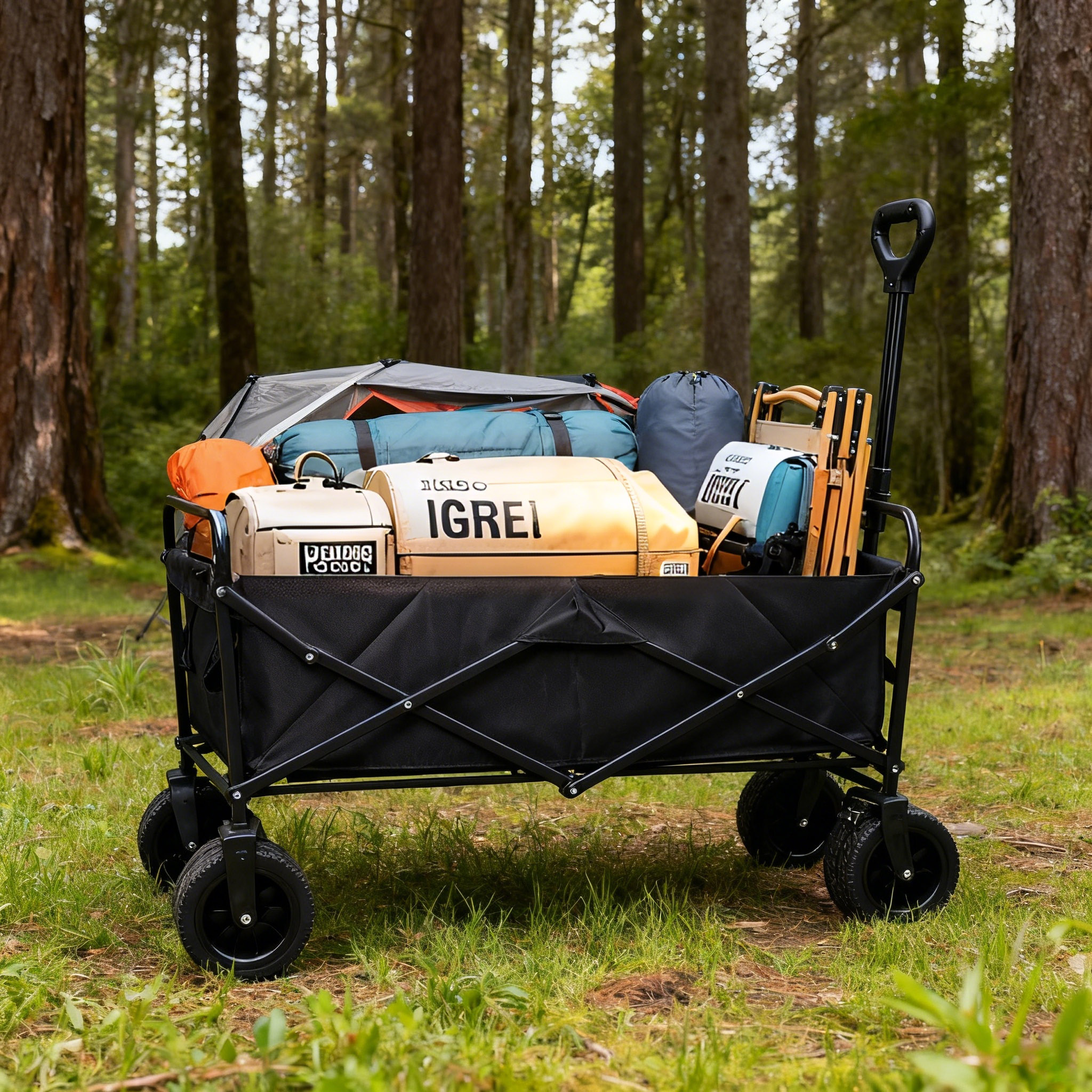 10" Collapsible Wagon | 150 kg | 600D Oxford