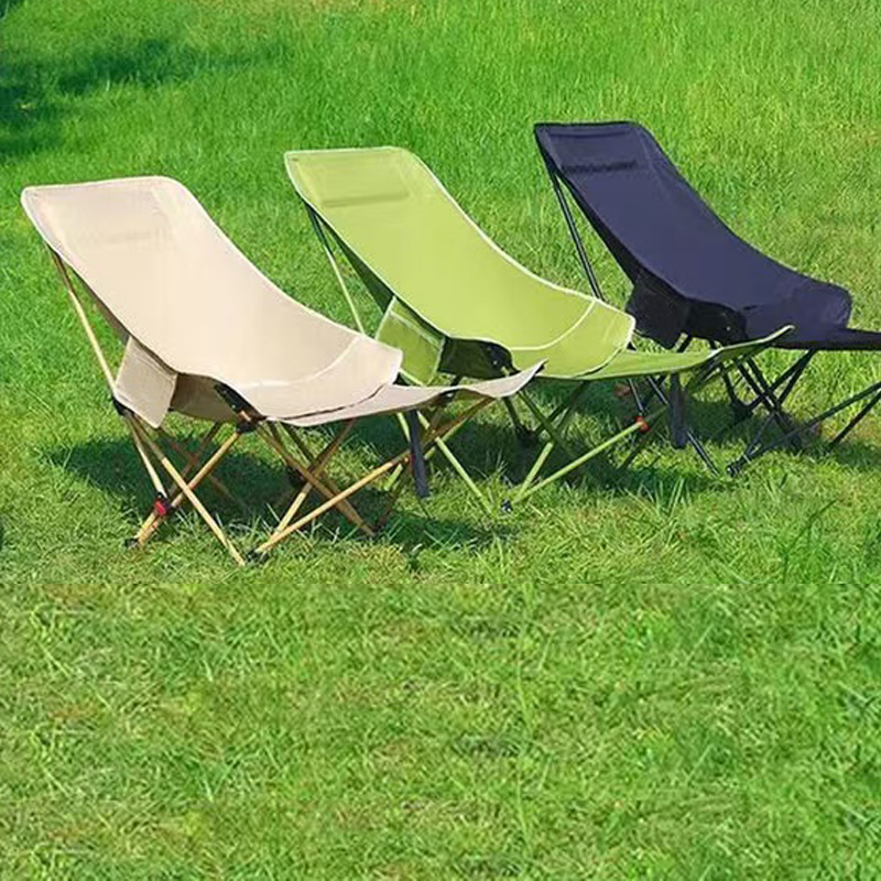 Folding Camping Cot and Chair 2 in 1 with Carry Bag for Fishing Hiking Travel Garden