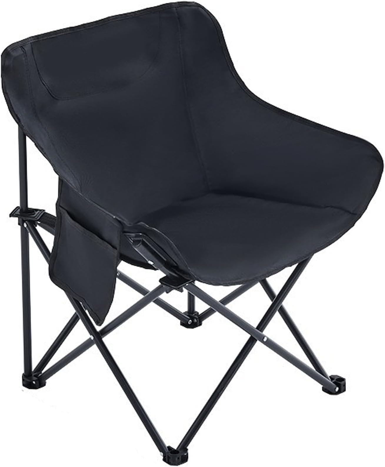 Portable Moon Chair 600D Oxford Fabric Include Carry Bag Supports 330lbs Sturdy and Stable