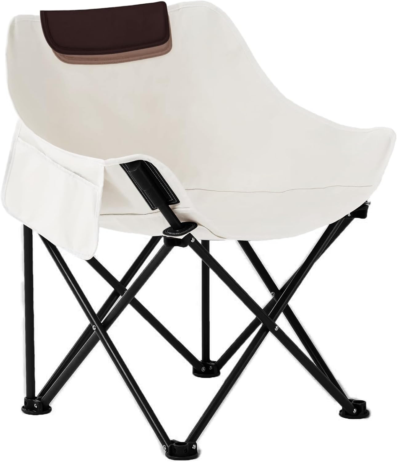 Portable Moon Chair 600D Oxford Fabric Include Carry Bag Supports 330lbs Sturdy and Stable