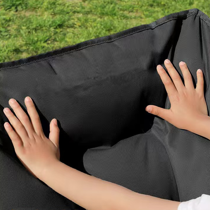 3cm Cotton-added High Back Moon Chair 600D Oxford Fabric Portable Folding Camping Chair