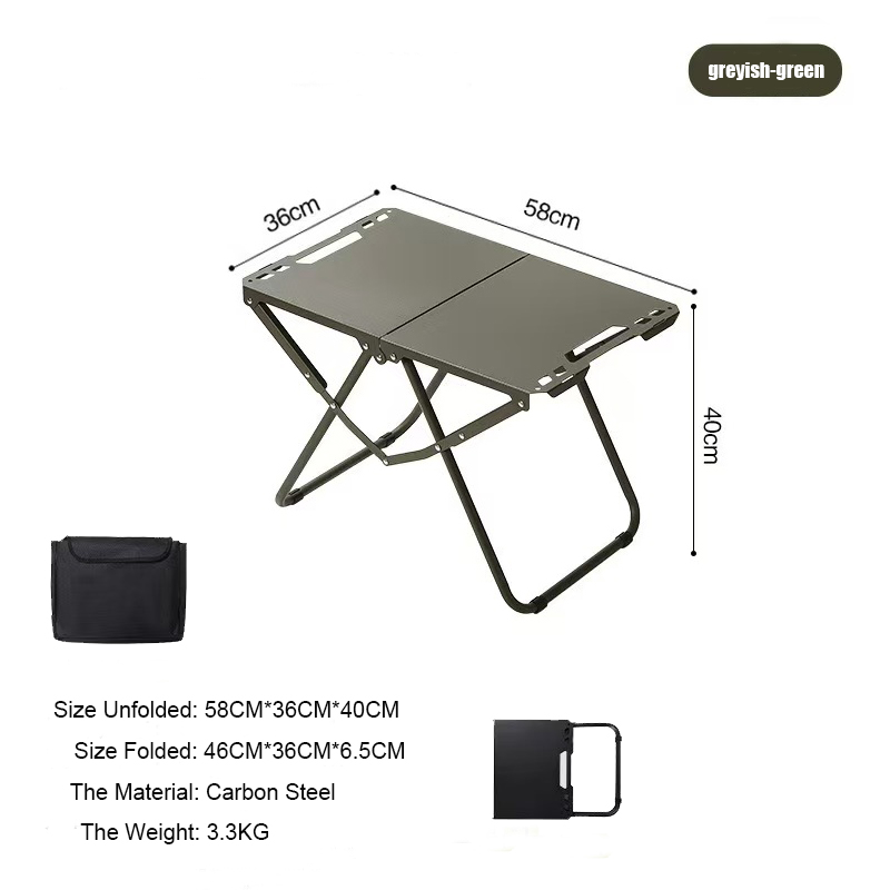Outdoor Tactical Table Multifunctional Folding Table Camping Lightweight Desk For Picnic Hiking BBQ