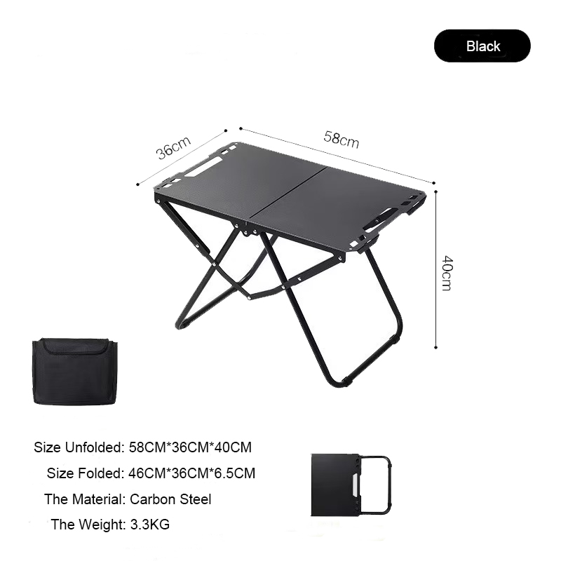 Outdoor Tactical Table Multifunctional Folding Table Camping Lightweight Desk For Picnic Hiking BBQ