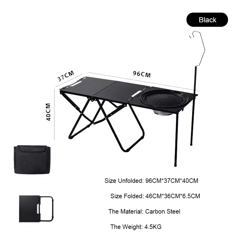 Outdoor Tactical Table Multifunctional Folding Table Camping Lightweight Desk For Picnic Hiking BBQ